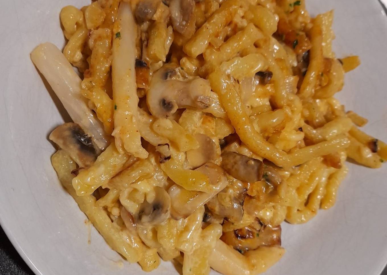 Vegan cheese spÃ¤tzle