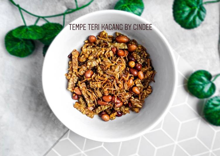 Recipe: Tasty Tempe Teri Kacang