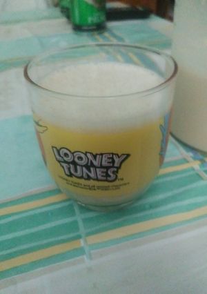 Una foto de Mi batido de mandarina y limón