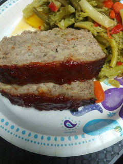 A picture of Broken Bread Meatloaf.