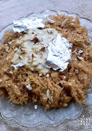 A picture of Shahi mithaas.