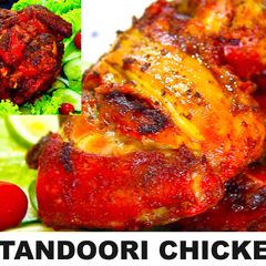 A picture of Tandoori Chicken (Air Fryer & Pan fried).