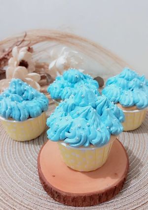 Foto resep Fancy Cup Cake_Blue