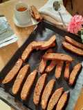 Coffee Walnut Biscotti