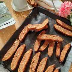 A picture of Coffee Walnut Biscotti.