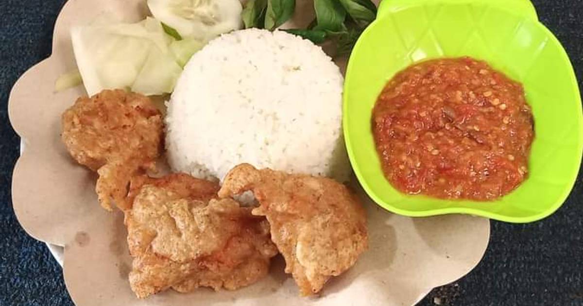 Resep Nasi Ayam Lalap Tarakan Oleh Tri Wahyu Arum C Cookpad