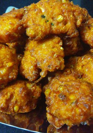 A picture of Corn pakora.