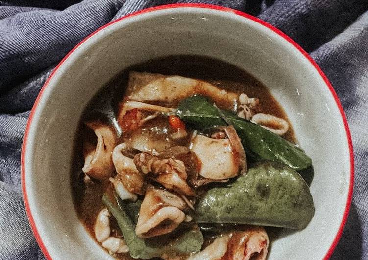 Resep Cumi Saus Padang Gampang Lezat