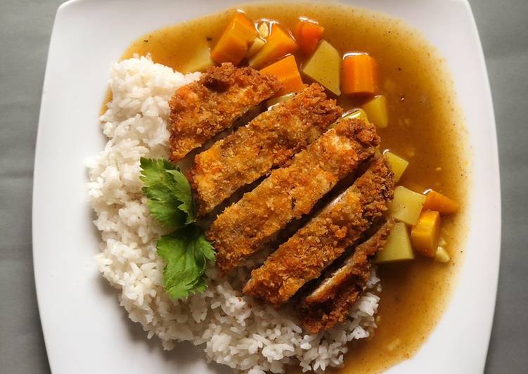 Resep: SempurnaJapanese Chicken Katsu Curry