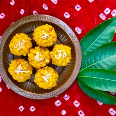 A picture of Jodhpuri Laddu.