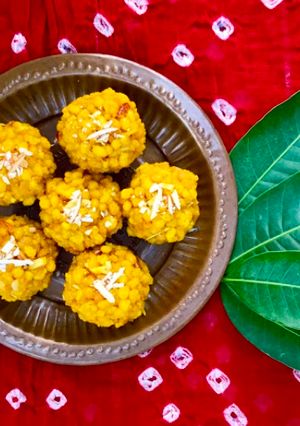 A picture of Jodhpuri Laddu.
