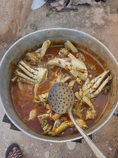 Una foto de Enchilado de cangrejos