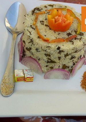 A picture of Dambun shinkafa.