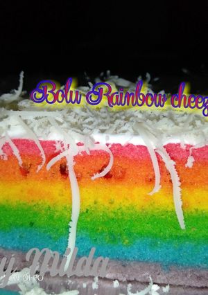 Foto resep Bolu Rainbow cheez