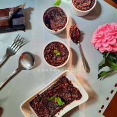 A picture of Baked Chocolate Oats.