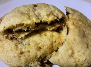 Una foto de Galletas rellenas de Nutella