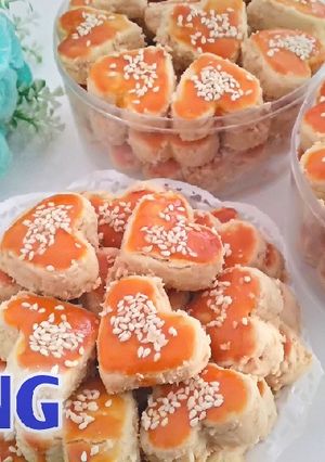 Foto resep KUE KACANG pecah di mulut
