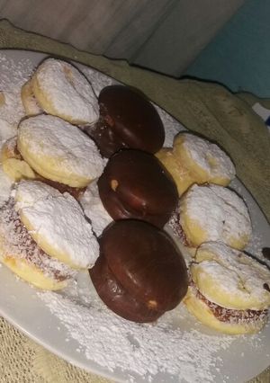 Una foto de Galletitas sin gluten muy ricas (sin harina y sin azúcar)❤