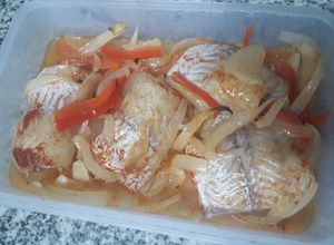 Una foto de Pescado al horno