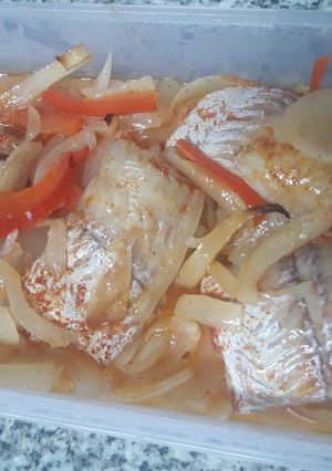Una foto de Pescado al horno