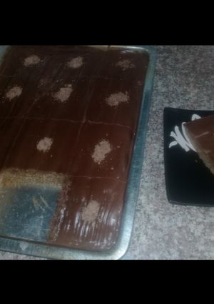 صورة لوصفة كيكة شكولاطة بالكريمة