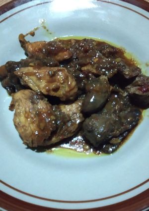 Foto resep Rica-rica ayam dan jeroan