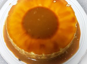 Una foto de Flan de Cajeta en Instant Pot