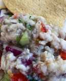 Tostadas de Ceviche Sonorense