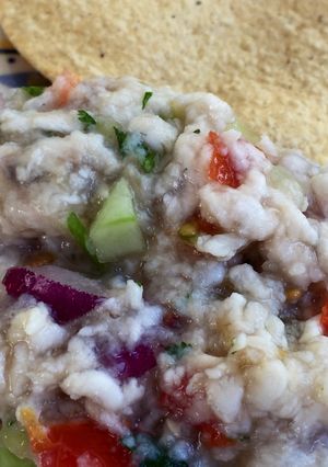 Una foto de Tostadas de Ceviche Sonorense