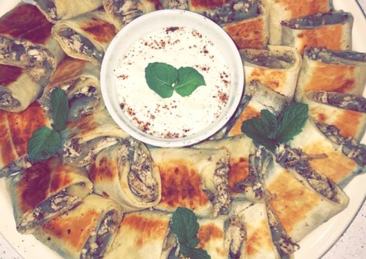 طريقة عمل المسخن رول على طريقتي 😉😋👌🏻😍