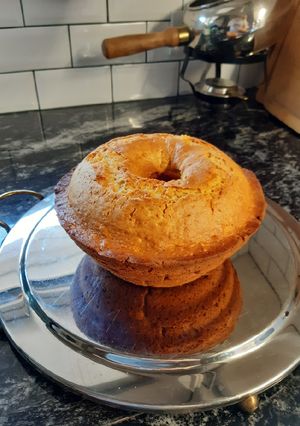 Una foto de Budín de zanahoria