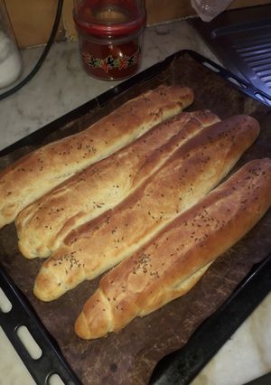 صورة لوصفة خبز الباغيت