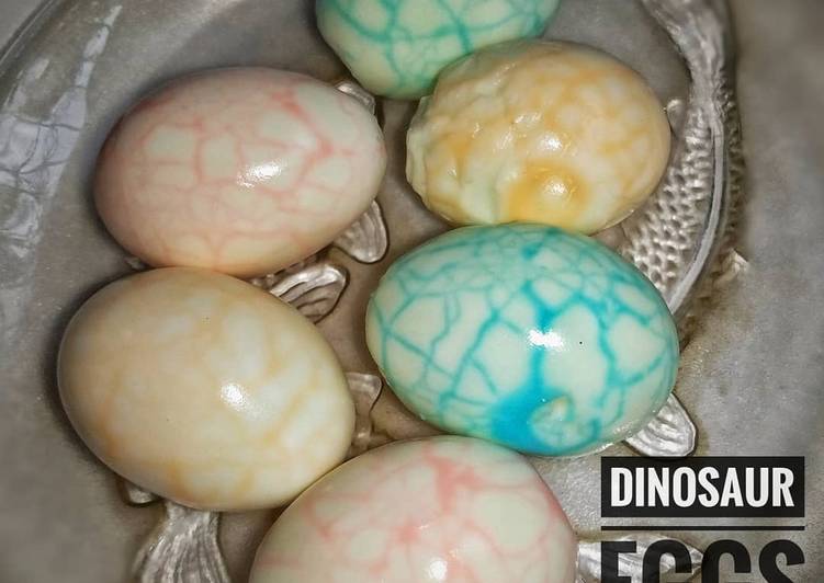 Steps to Make Quick Dinosaur eggs(magic eggs)
