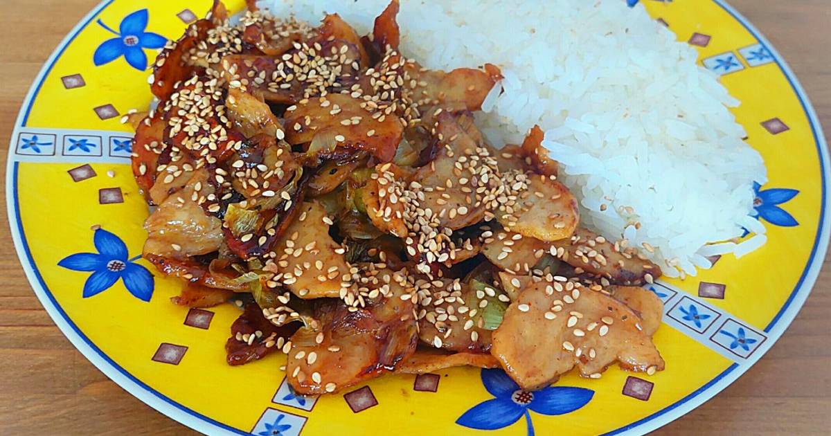 Sojalitas Teriyaki. Versión vegana del Pollo Teriyaki Receta de