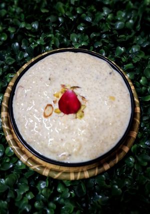 A picture of Little Millet Phirni.