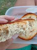 Pan dulce sin harina ni azúcar