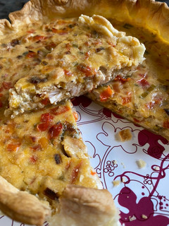 Una foto de Quiche de pollo