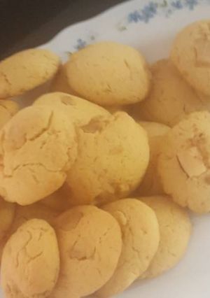Una foto de Cookies de chocolate blanco