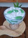 Cendol Thailand Anti Gagal 💚 kenyal, creamy, segar banget