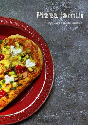 Foto resep Pizza Jamur