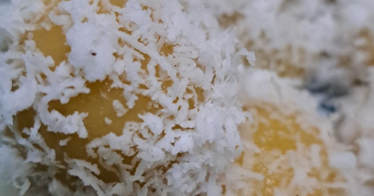 Klepon Ubi Madu dan Ubi Ungu