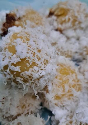 Foto resep Klepon Ubi Madu dan Ubi Ungu
