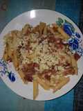 Pasta a la hawaiana