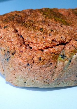 Une photo de Pain au lentilles de corail germées