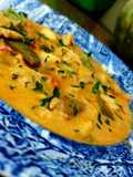 Tilapia Thai com molho de curry verde