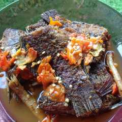 A picture of Pecak Gurame.