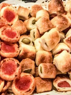 Una foto de Aperitivos de hojaldre