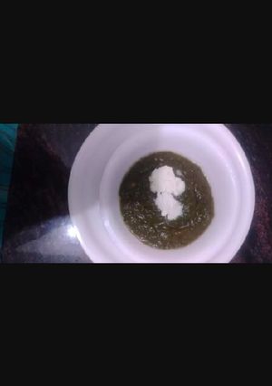 A picture of Butter palak.