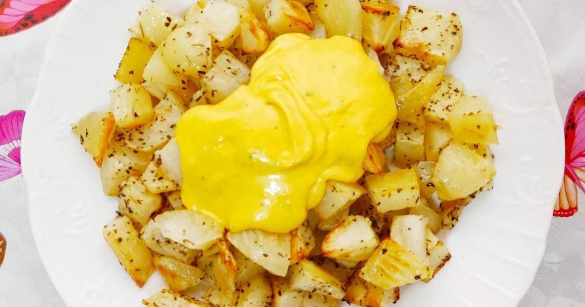 Patata brava al horno 30 recetas caseras Cookpad