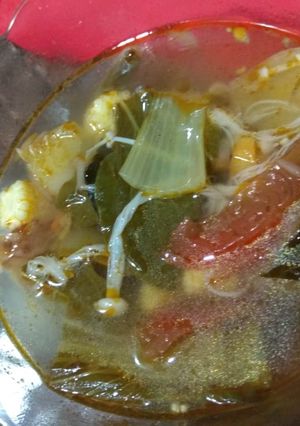 Foto resep Sup Tom Yam Vegetarian